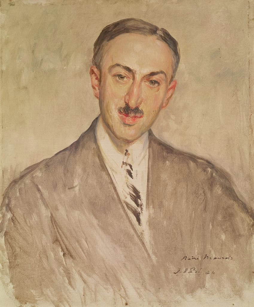 Studio per il ritratto di Andre Maurois (1885 - 1967) 1924, Musee des Beaux, Arts, Rouen